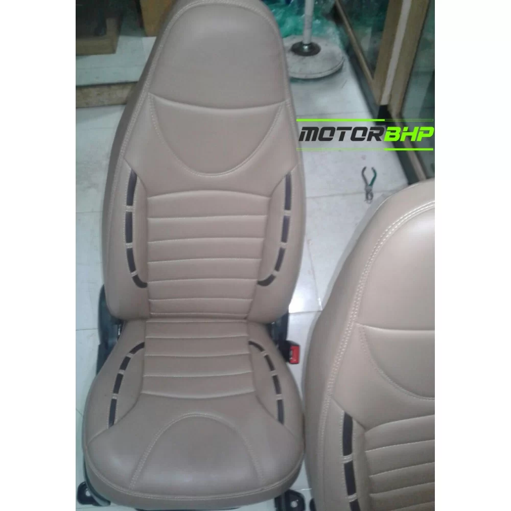 Buy Motorbhp Nappa Leatherette Seat Covers Custom Fit Beige